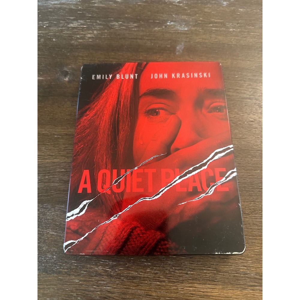 A‎ Quiet Place SteelBook Blu-ray DVD John Krasinski Emily Blunt Horror Movie